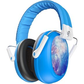 Kids Safety Earmuffs - Noise Cancelling Headphones for Kids Autism Toddlers - Hearing Protectors, Concentration Aid