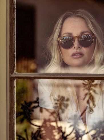 RAEN Ð Remmy Ð Unisex Retro Round Sunglasses UV Protection - Honey/Green Polarized Lens (Size 52 MM) in Saudi Arabia