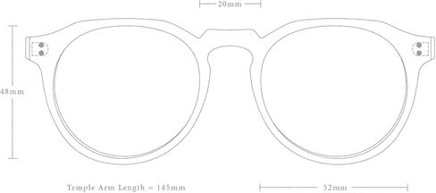 RAEN Ð Remmy Ð Unisex Retro Round Sunglasses UV Protection - Honey/Green Polarized Lens (Size 52 MM) in Saudi Arabia