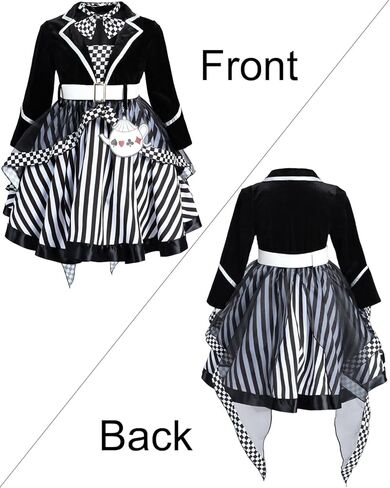 زي فتاة ماد هاتر للأطفال في عيد القديسين فستان هاتر زي ماد ومجموعة قبعة زي ماد هاتر للفتيات in Kuwait