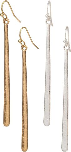 Artsy Boho Gold and Silver Dangle Fashion Earrings sets for Women in Kuwait