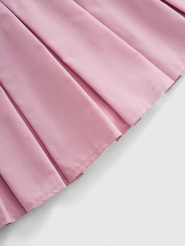 WDIRARA Women's Low Waist Pleated Skater A Line Mini Tennis Skirt Uniform Skirts in Saudi Arabia