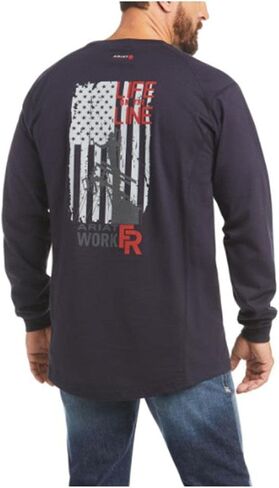 ARIAT Men's Fr Air Life on The Line Graphic Top in Saudi Arabia