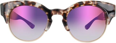 ديتا نظارة شمسية 22026-C-CMT-GLD-51 من ليبرتي بلون كريمي تورتويس - 12 قيراط ذهبي 51 ملم in Kuwait