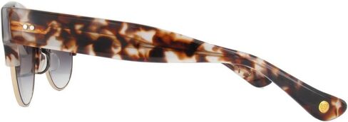 ديتا نظارة شمسية 22026-C-CMT-GLD-51 من ليبرتي بلون كريمي تورتويس - 12 قيراط ذهبي 51 ملم in Kuwait