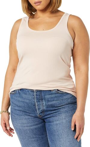 Amazon Aware Women's Rib Knit Layering Tank Top (Available in Plus Size) in Saudi Arabia