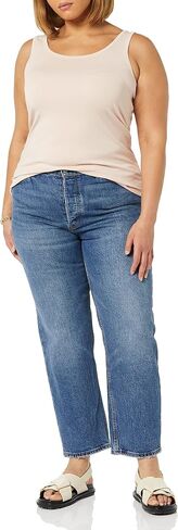 Amazon Aware Women's Rib Knit Layering Tank Top (Available in Plus Size) in Saudi Arabia