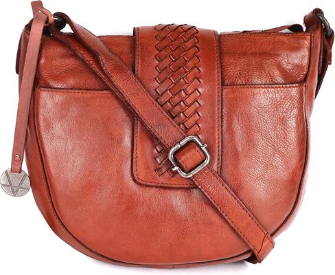 Vilenca Holland Genuine Leather Crossbody Sling Bags for Women, Bags for Women Trendy Casual Office Bag with Adjustable Strap in Kuwait