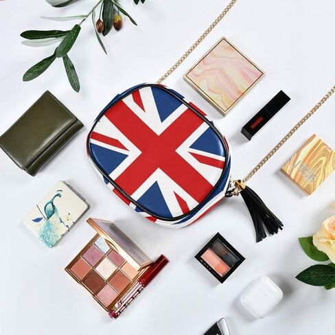 ALAZA PU جلد صناعي صغير محفظة كروس حقيبة الهاتف الخليوي مع حزام سلسلة قابل للتعديل وجيب متعدد in Kuwait