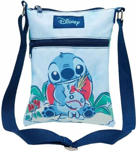 Disney Lilo & Stitch Palm Tree Passport Crossbody Bag, Pink, One size in Kuwait