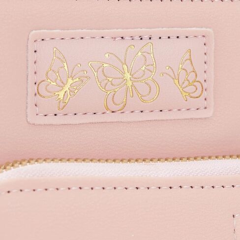 Small Crossbody Strap Cell Phone Purse for Women, 3 Zipper Compartments, Card Slots (Light Pink, 5 x 3 x 7 In) in Kuwait