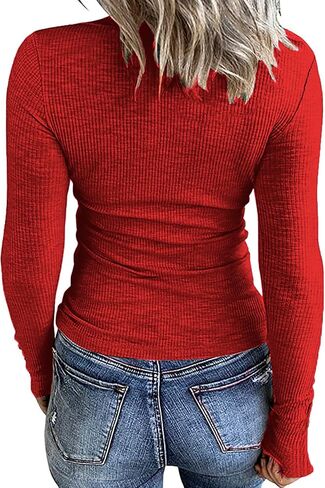 فانجزين بلايز شتوية كاجوال مخططة بالوان متباينة واكمام طويلة للنساء، سويتر عصري فضفاض بقبة منسدلة in Kuwait