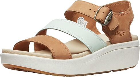 KEEN Women's Ellecity Backstrap Open Toe Adjustable Comfortable Platform Wedge Sandal in Kuwait