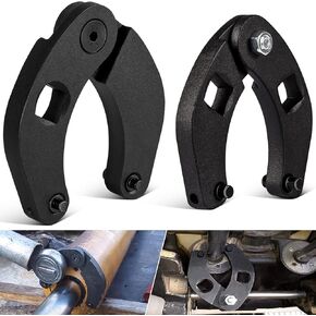 Bonbo 1266 &7463 Adjustable Gland Nut Wrench Small and Large Universal Adjustable Gland Nut Wrench for Hydraulic Cylinder (Set of 2)