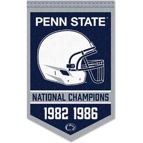 Penn State Nittany Lions Football National Champions Banner