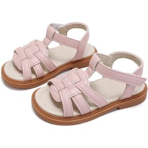 Girl's Sandals Princess Dress Shoes Toddler Flower Princess Beach Sandals in Kuwait