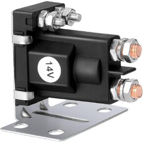 Roykaw Golf Cart Solenoid for EZGO TXT Medalist ST Series 1994-up Gas 14V/200A/4 Terminal OEM# 27153G01 612813