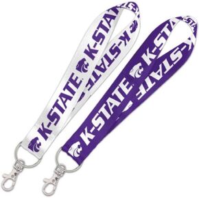 Kansas State Wildcats Key Strap with 6 Inch Loop and Swivel Lobster Clasp