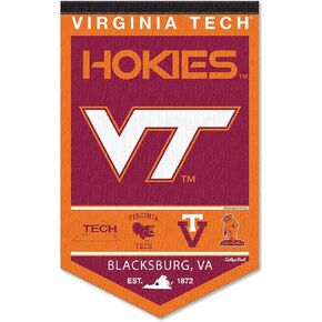 VA Tech Hokies Heritage History Banner Pennant