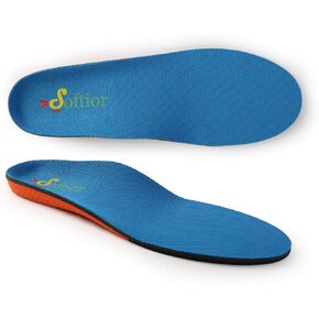 Sport Full Length Orthotics Inserts Insoles with Arch Support (L)