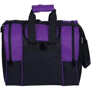 Bowlerstore Products Comet Single Bowling Bag - Black/Purple