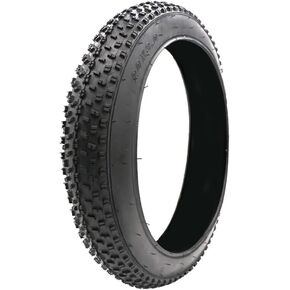 Fat Bike Tires, 20 x 3.0 Fat Tyres, Puncture Proof Widening Beach Bicycle Fat Tyre, Non-Slip Folding Electric Bicycle Tires, Fat Bike Tires Replacement Set for Wide Mountain Snow B