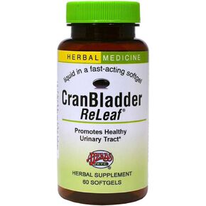 CranBladder ReLeaf - 60 كبسولة هلامية من الأعشاب وما إلى ذلك