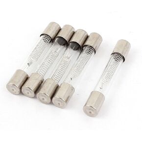 uxcell 5KV 0.75A Microwave Oven Protect High Voltage Fuse Tube 6x40mm 5pcs