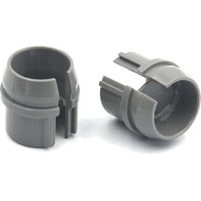 ISPINNER 25pcs 1/2 Inch Non-Metallic Cable Connectors, Labor Saving Snap Installation, Single Cable 14/2-10/3 AWG, Two Cables 14/2-12/2-14/3 AWG, ETL Listed