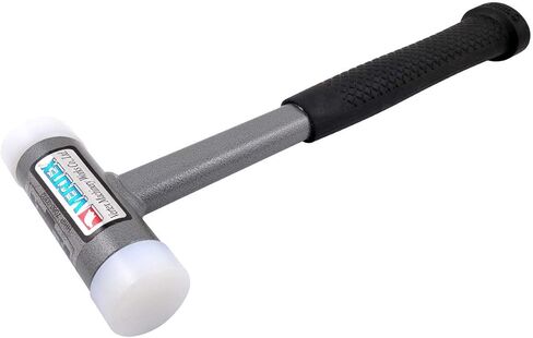 HHIP Pro Series 7080-0302 Vertex Dead Blow Hammer, Deadblow Mallet w/UPE Plastic Face, 1.2" Diameter Steel Shot Head, Non-Marring, 16 oz in Saudi Arabia