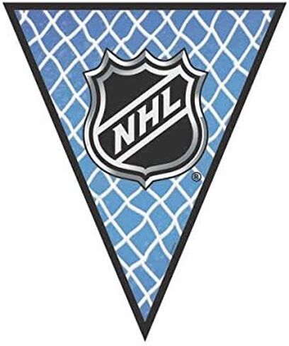 "NHL Ice Time! Collection" Pennant Banner, Party Decoration in Saudi Arabia
