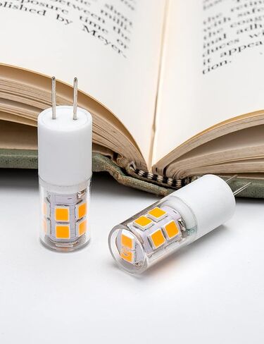 لمبة I-SHUNFA G4 LED تيار متردد 120 فولت، أبيض دافئ، 10 عبوات in Saudi Arabia