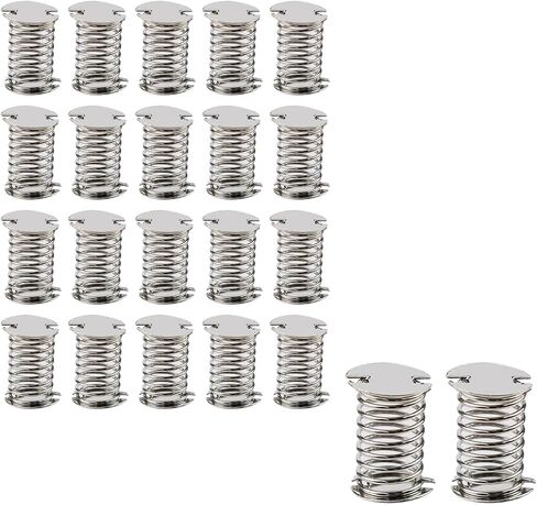 22Pcs Metal Spring Base 0.59"×0.98" Spiral Wobbles Spring Action Wobble Springs for Crafts, DIY Supplies, Gifts in Saudi Arabia