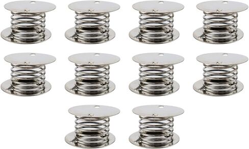 22Pcs Metal Spring Base 0.59"×0.98" Spiral Wobbles Spring Action Wobble Springs for Crafts, DIY Supplies, Gifts in Saudi Arabia