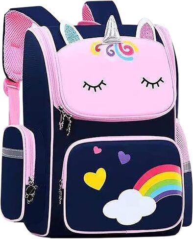 MCWTH Astronaut School Backpack for Boys Large Capacity Waterproof Light Weight Schoolbag Bookbag for Kids Primary School Student (Black) in Saudi Arabia
