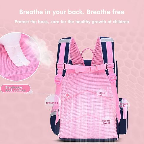 MCWTH Astronaut School Backpack for Boys Large Capacity Waterproof Light Weight Schoolbag Bookbag for Kids Primary School Student (Black) in Saudi Arabia