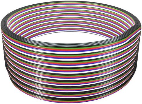 BTF-LIGHTING 32.8ft/10m 3 Pin 18AWG WS2812B WS2811 WS2814 SK6812 RGB Electrical Extension Cable LED Strip Light Wire Connection 3 Conductor Wire Line Cord for RGB Color Changing Flexible LED Tape in Saudi Arabia