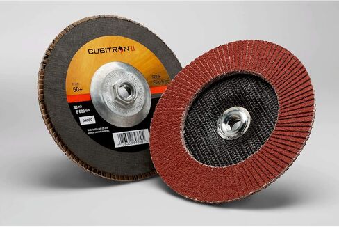 3M Flap Disc 969F, T29, 4-1/2 in x 7/8 in, 40+, Giant in Saudi Arabia