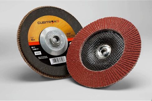 3M Flap Disc 969F, T29, 4-1/2 in x 7/8 in, 40+, Giant in Saudi Arabia