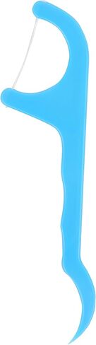 Mint Dental Floss Picks - Easy Reach Back Teeth | Tooth Flossers |Pink, Mint Flavored, 70 ct, w/Travel Case in Saudi Arabia
