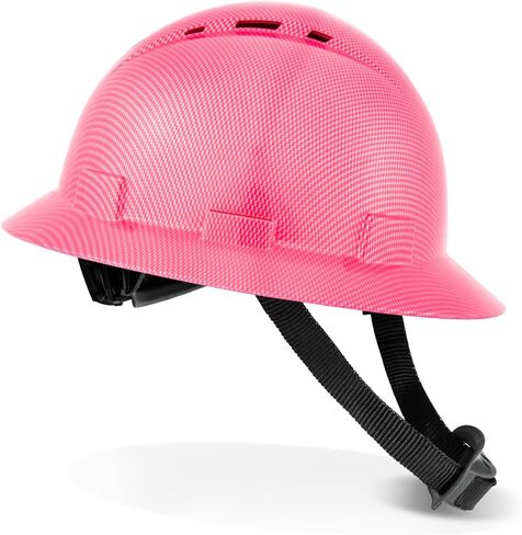 ProtectX Full Brim Hard Hats Vented Construction Helmets OSHA Approved Safety Hardhats 6-Point Suspension Cascos De Construccion in Kuwait