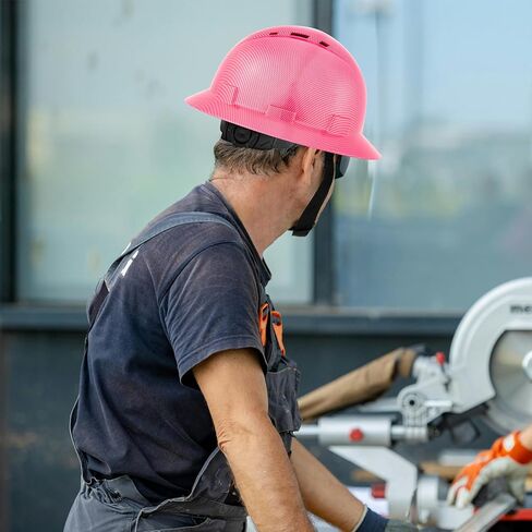 ProtectX Full Brim Hard Hats Vented Construction Helmets OSHA Approved Safety Hardhats 6-Point Suspension Cascos De Construccion in Kuwait