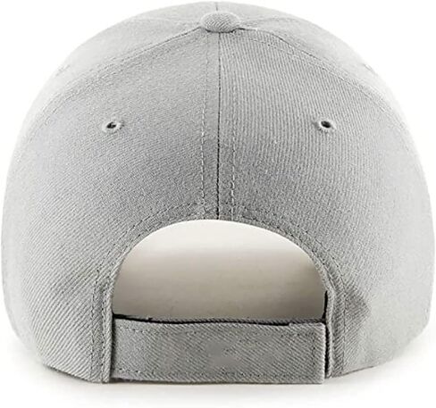 47 New York Yankees Hat Mens Womens MVP Adjustable Cap, Light Gray/Navy Logo in Saudi Arabia