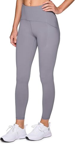 RBX Women's Squat Proof 7/8 Legging with Pockets, Quick Dry Running Leggings with Curved High Rise Waistband with Plus Sizes in Saudi Arabia