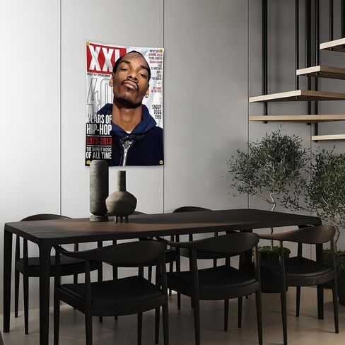 EdwAL Rapper Hip Hop Rick Rapper Actor Tapestry 2×3FT Four Brass Locks Tapestry Wall Hanging Living Room, Bedroom, Study, Office, Home Wall Decoration, White in Saudi Arabia