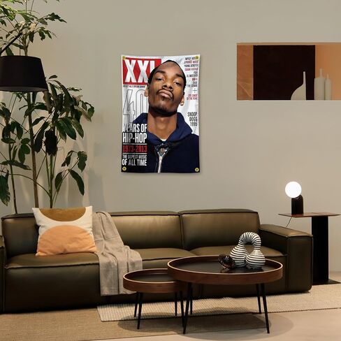 EdwAL Rapper Hip Hop Rick Rapper Actor Tapestry 2×3FT Four Brass Locks Tapestry Wall Hanging Living Room, Bedroom, Study, Office, Home Wall Decoration, White in Saudi Arabia