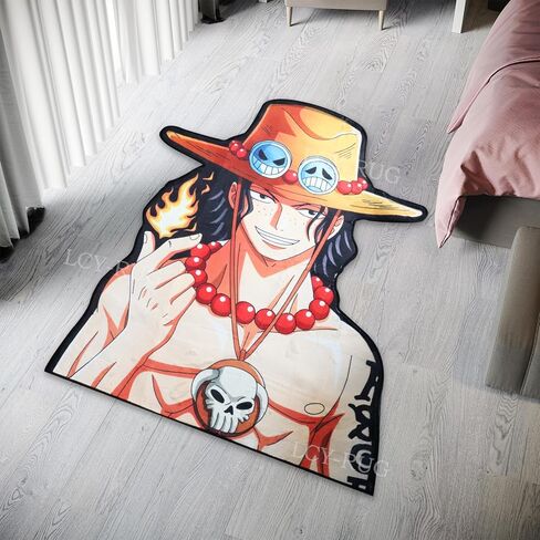 Anime Rug Anime Area Rugs Anime Carpet Cartoon Shape Rugs for Home Gaming Room Livingroom Bedroom Decor Non-Slip Comfort in Saudi Arabia