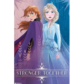 Trends International Disney Frozen 2 - Sisters Wall Poster, 22.375" x 34", Unframed Version