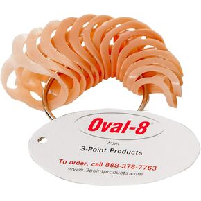 Original Oval-8 Finger Splints, Support and Protection for Arthritis, Trigger Finger or Thumb, and Other Finger Conditions, Complete Sizing Set
