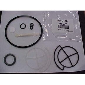Kenmore 7185487 Water Softener Seal Kit (Replaces 7185495) Genuine Original Equipment Manufacturer (OEM) Part Black and White